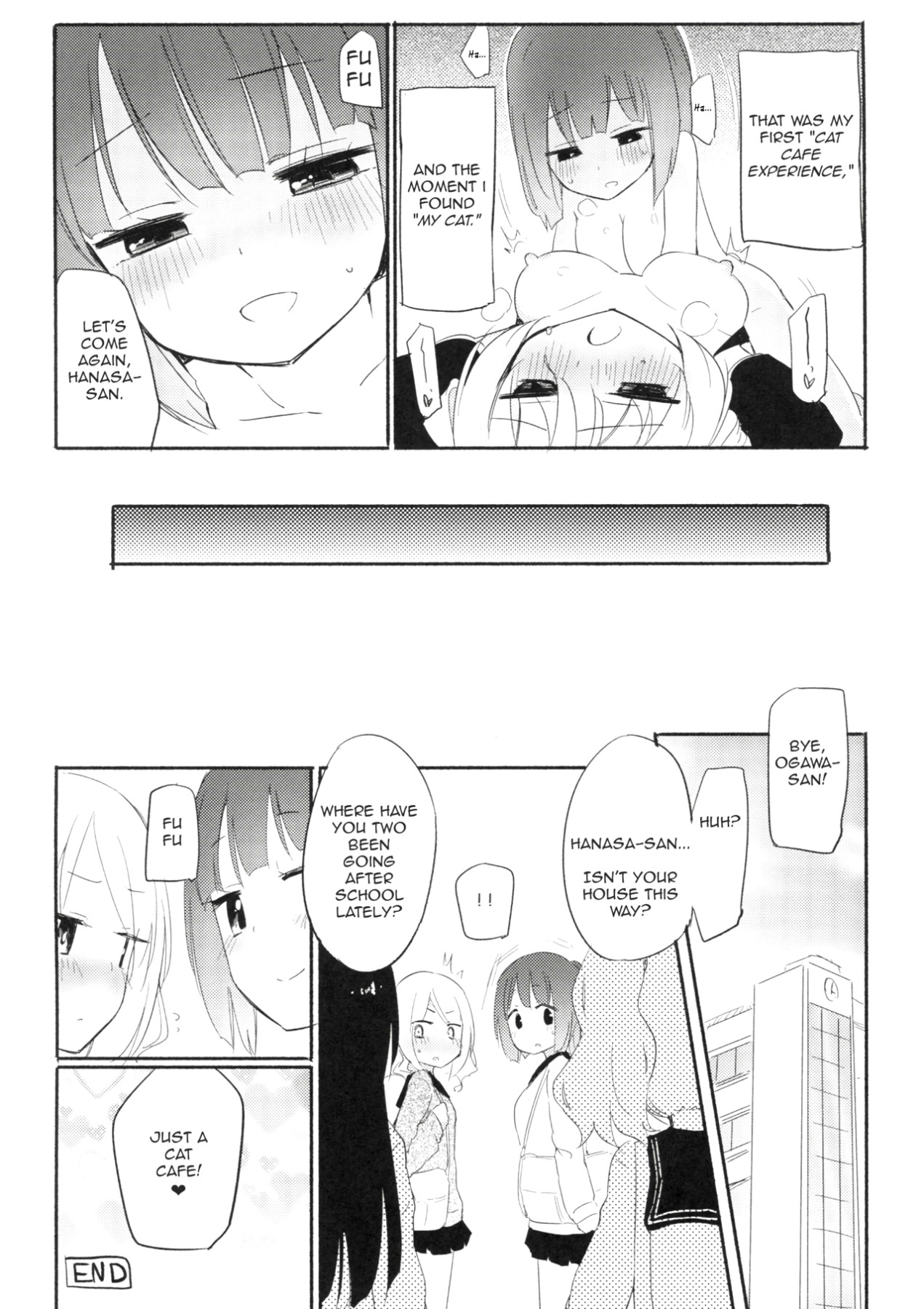 Hentai Manga Comic-Meeting Your Friend At The Cat Cafe-Read-16